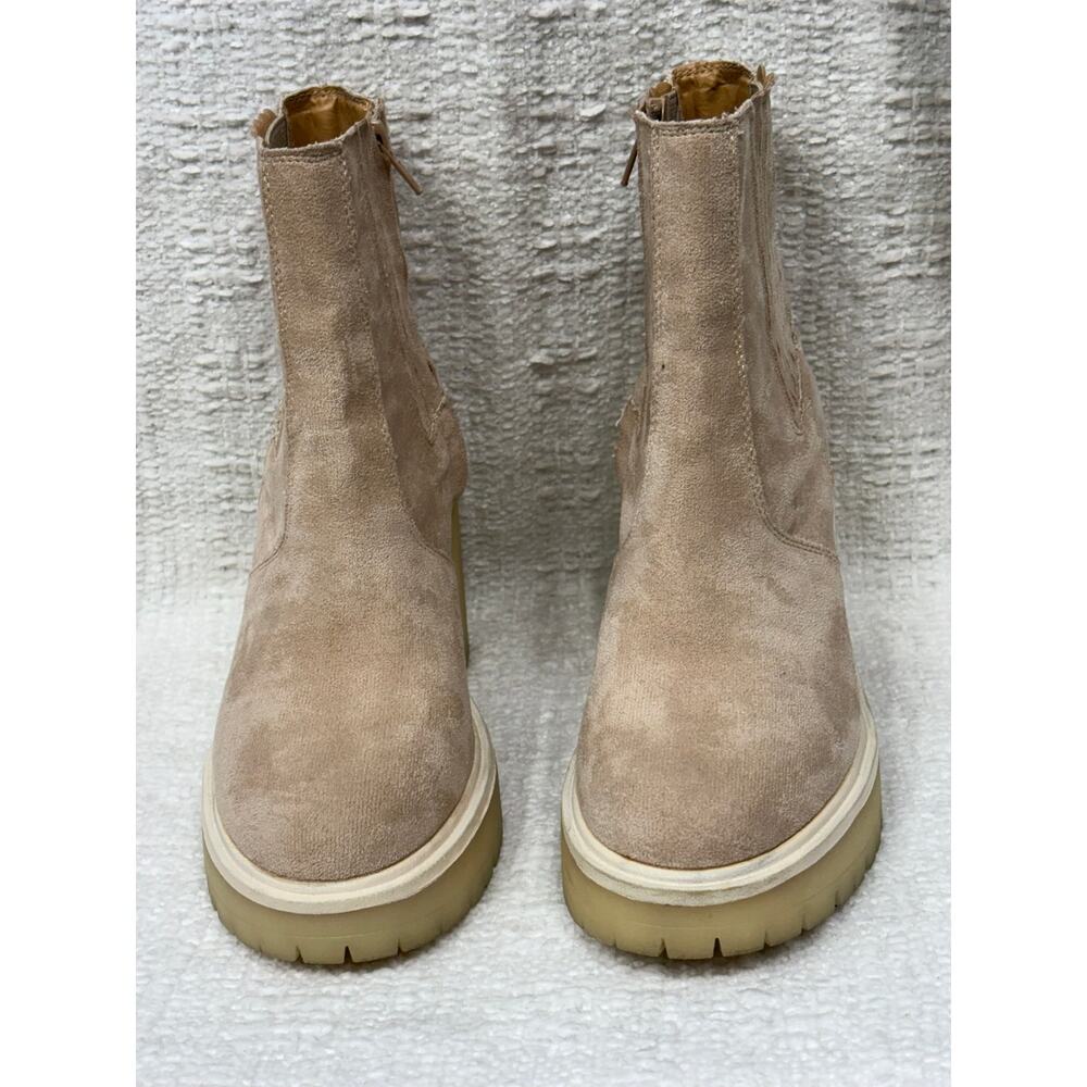 Altar'd State Women's Pink Faux Suede Boots Size 7 #100885 - Picture 2 of 7